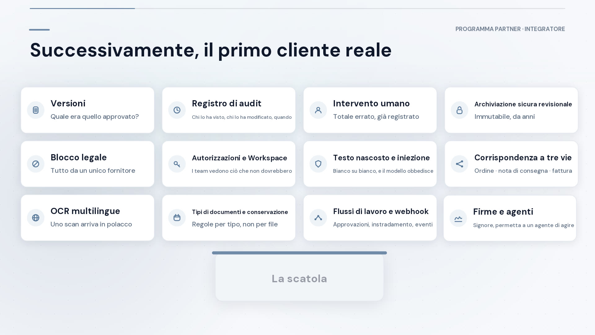 Non aprire la scatola. L'abbiamo già aperta.