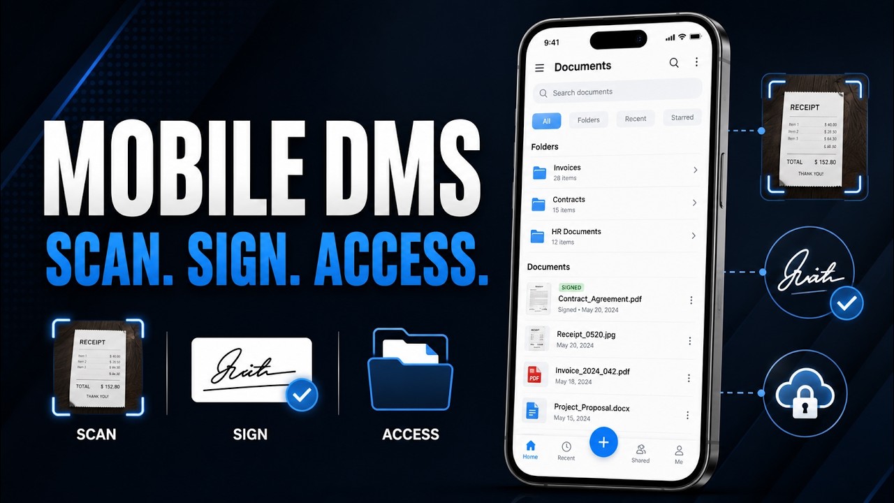 Mobile App in Aktion