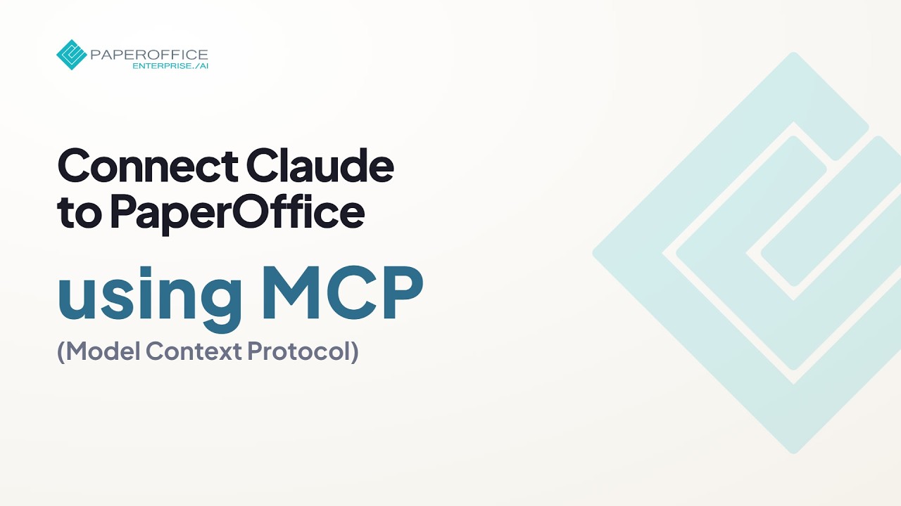 Set up PaperOffice in Claude
