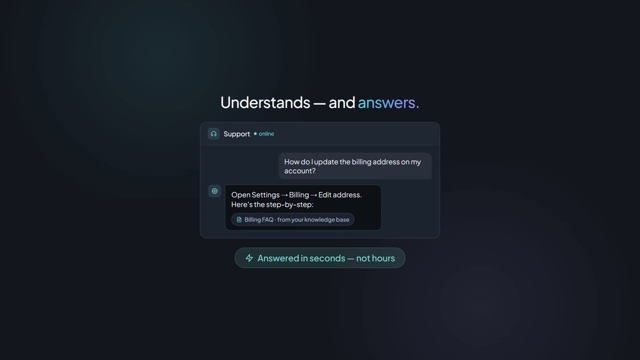 Overloaded support en action