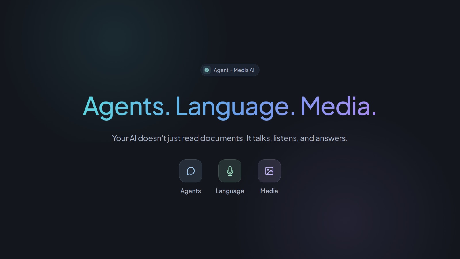 Agent + Media AI