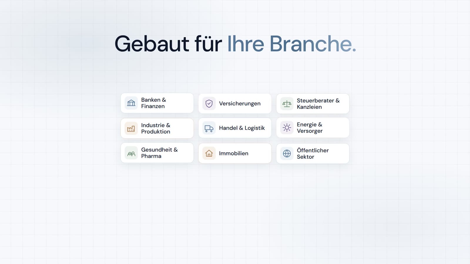 Nach Branche