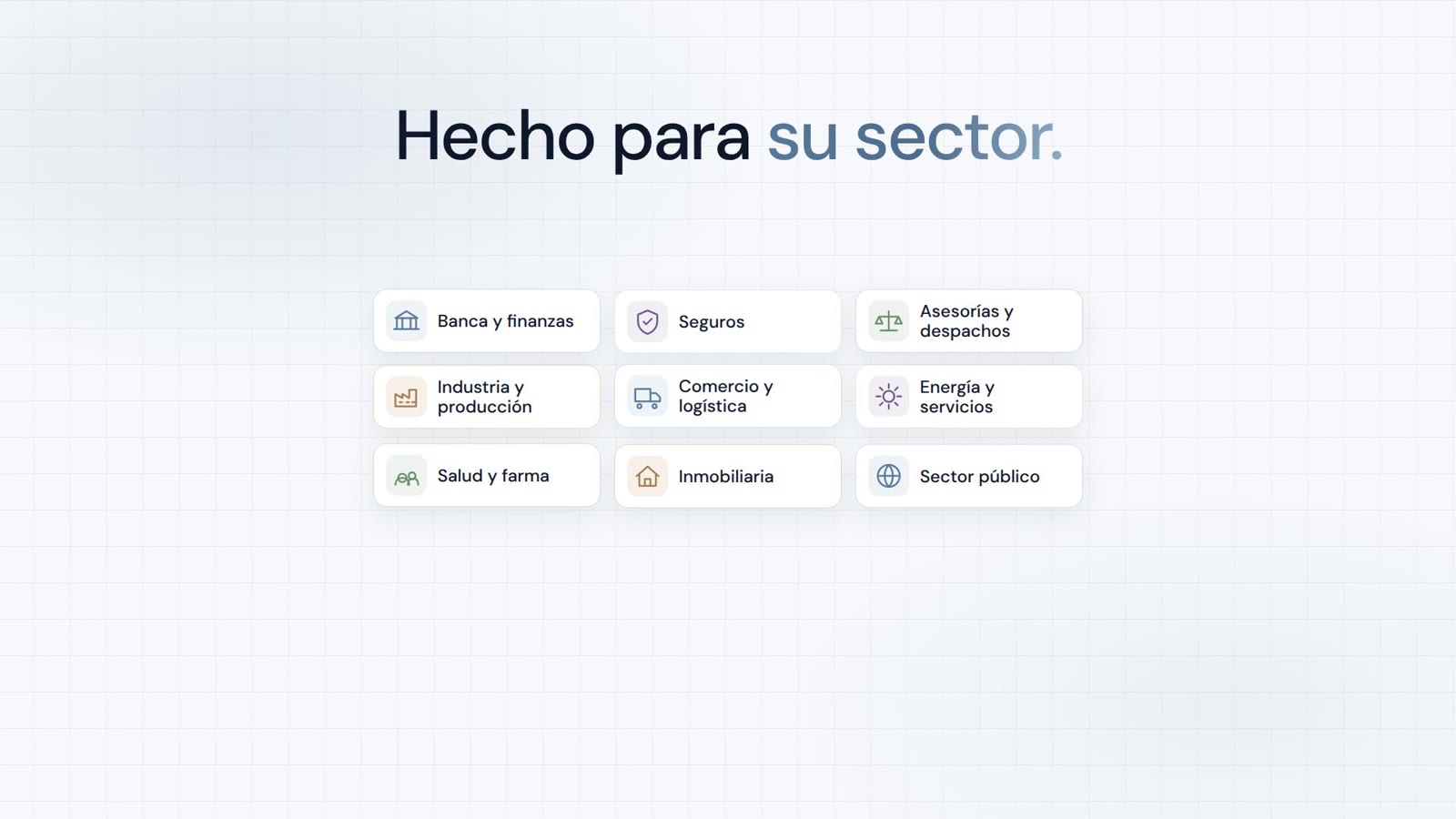 Por industria