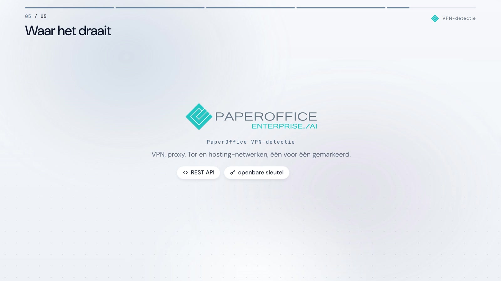 VPN-detectie in actie