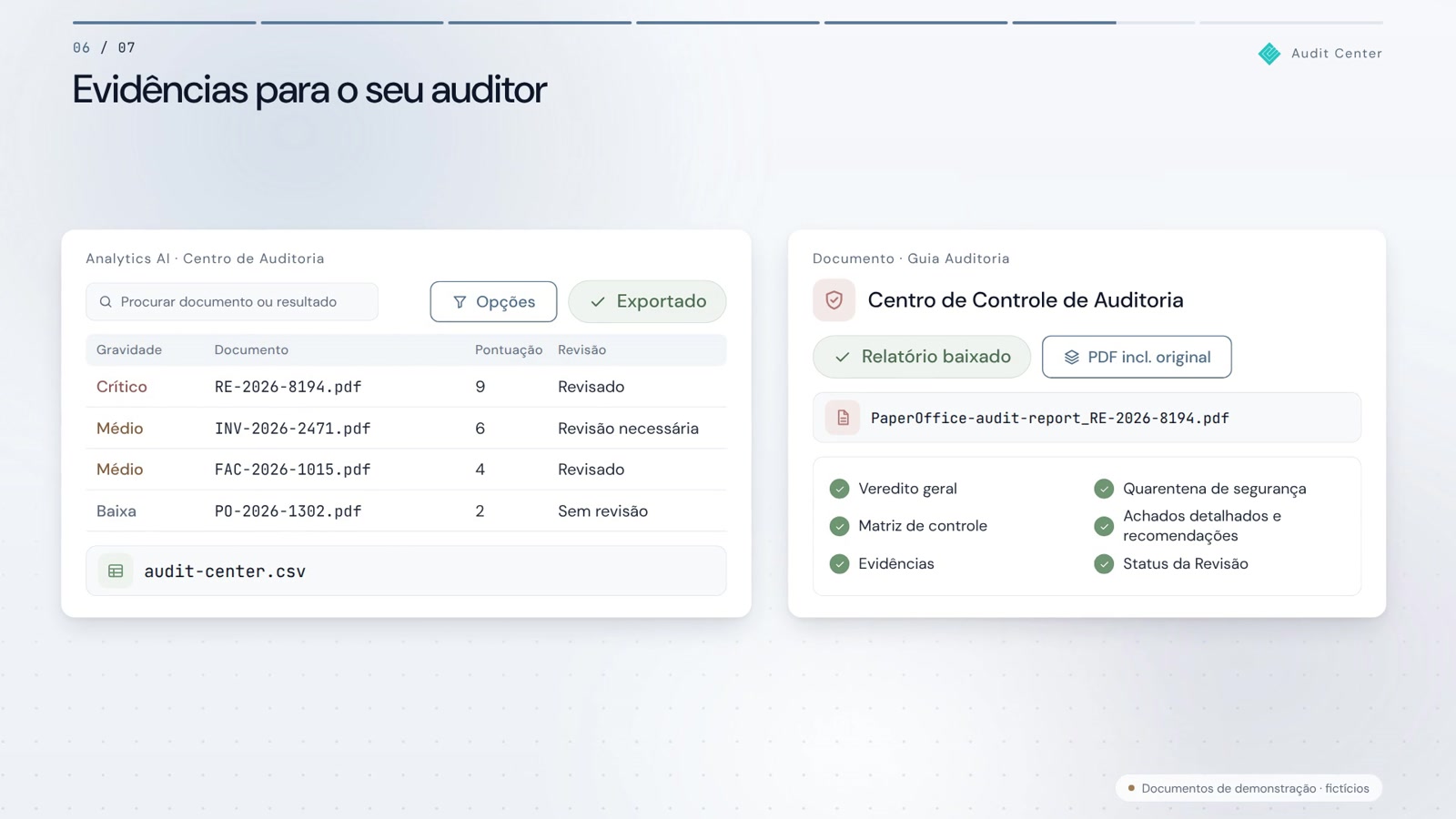 Centro de Auditoria