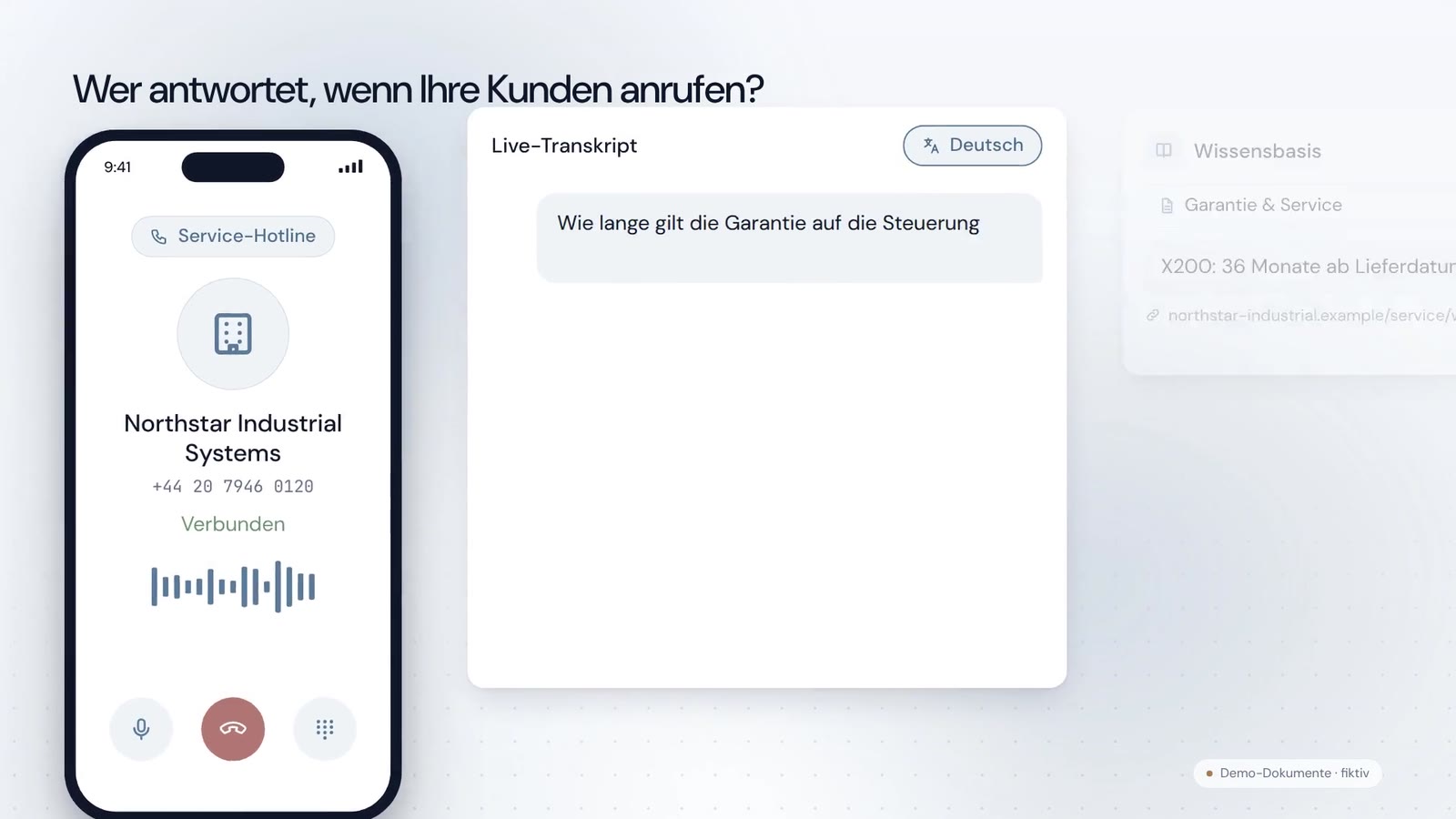 Conversation Agent · Telefon