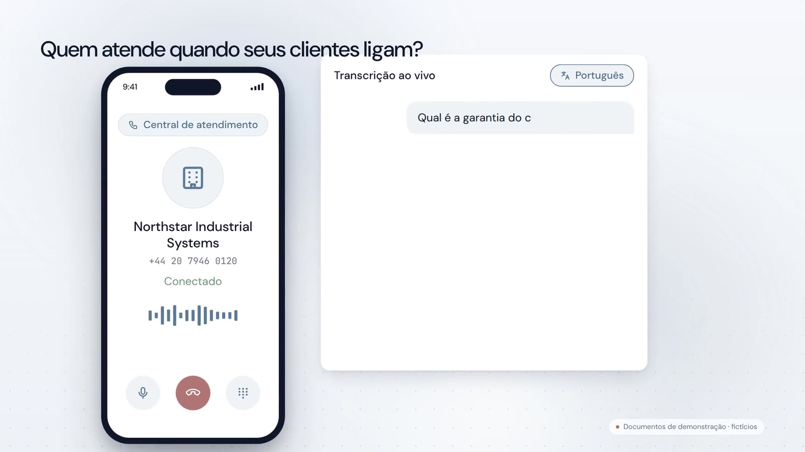 Conversation Agent · Telefone