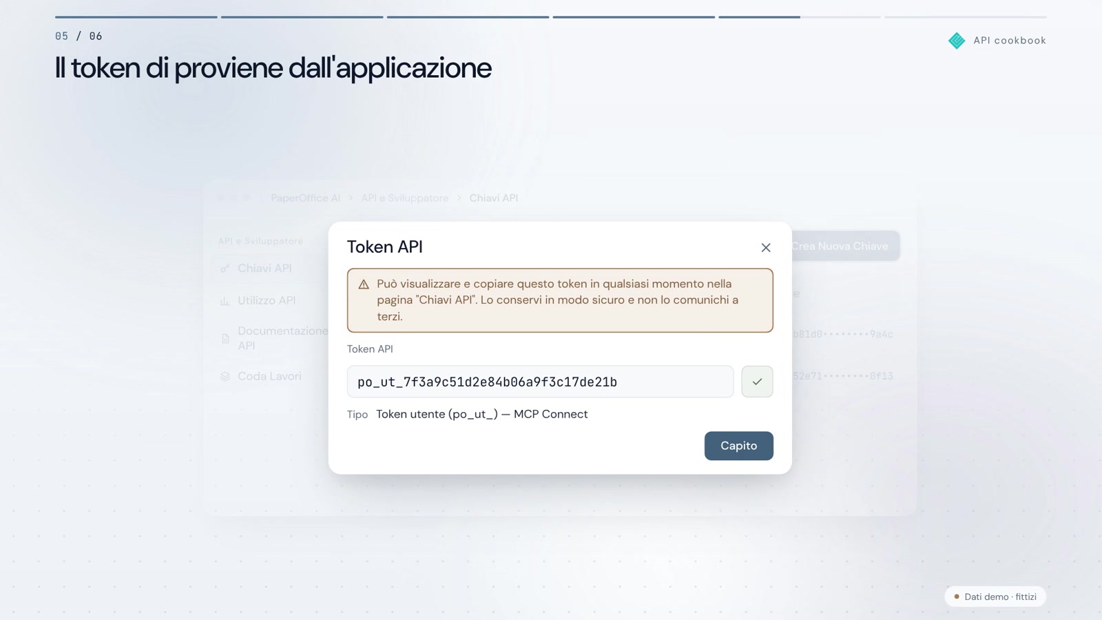 Prompt da copiare. Esempi pronti di API.