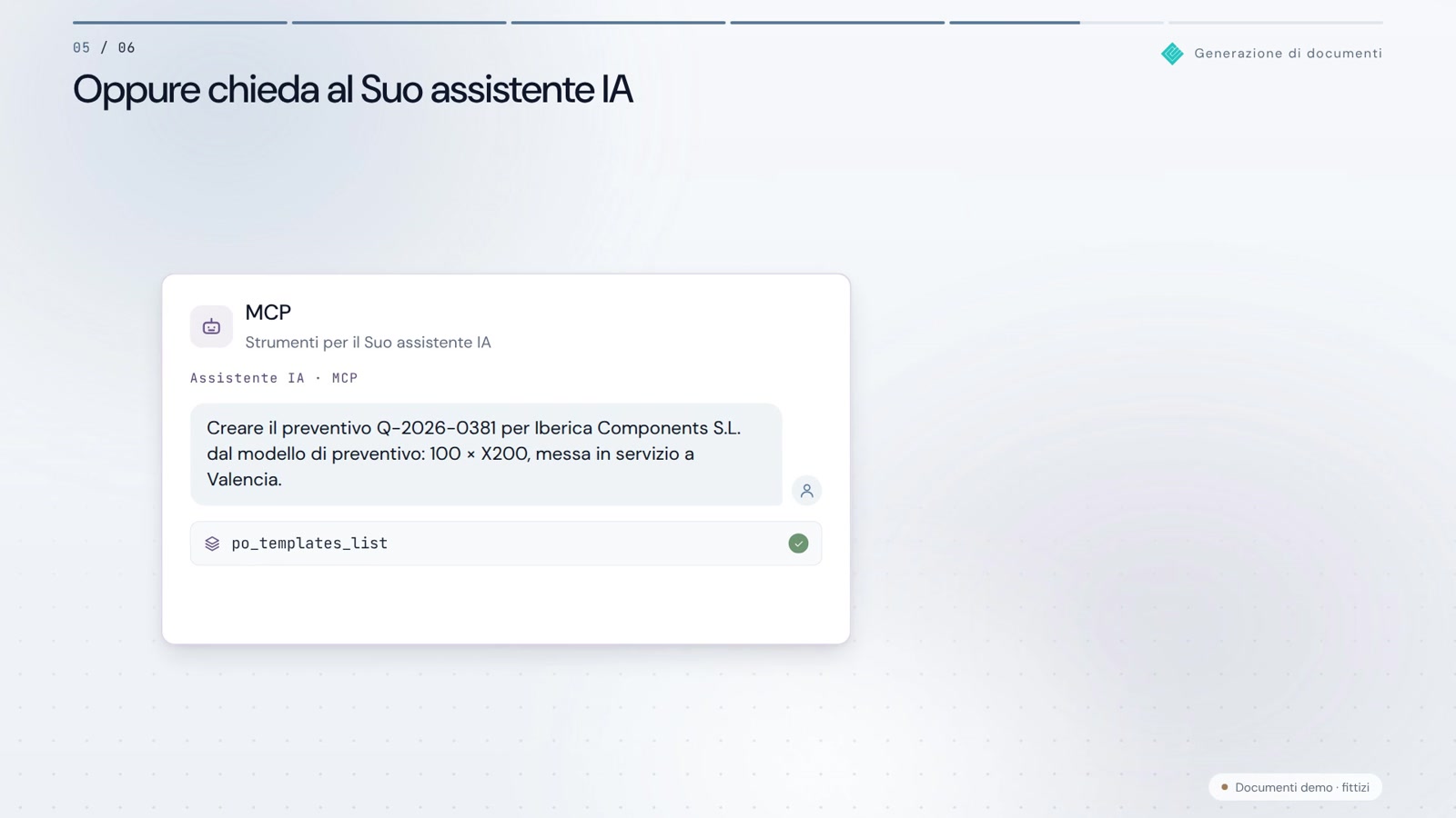Generazione di documenti da modelli