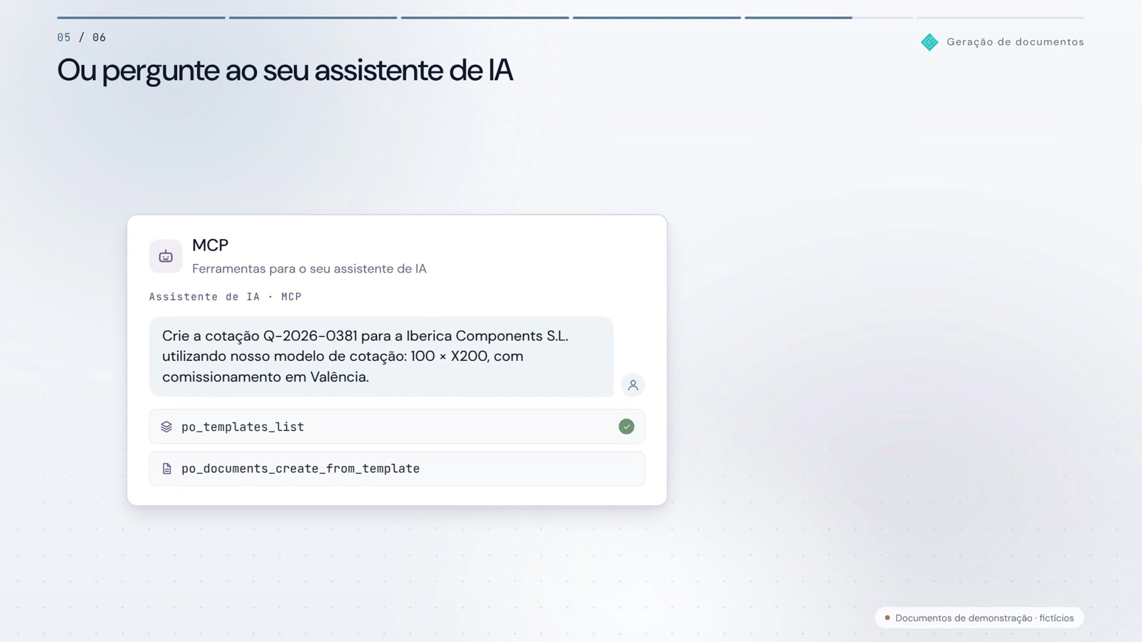 Documentos a partir de modelos