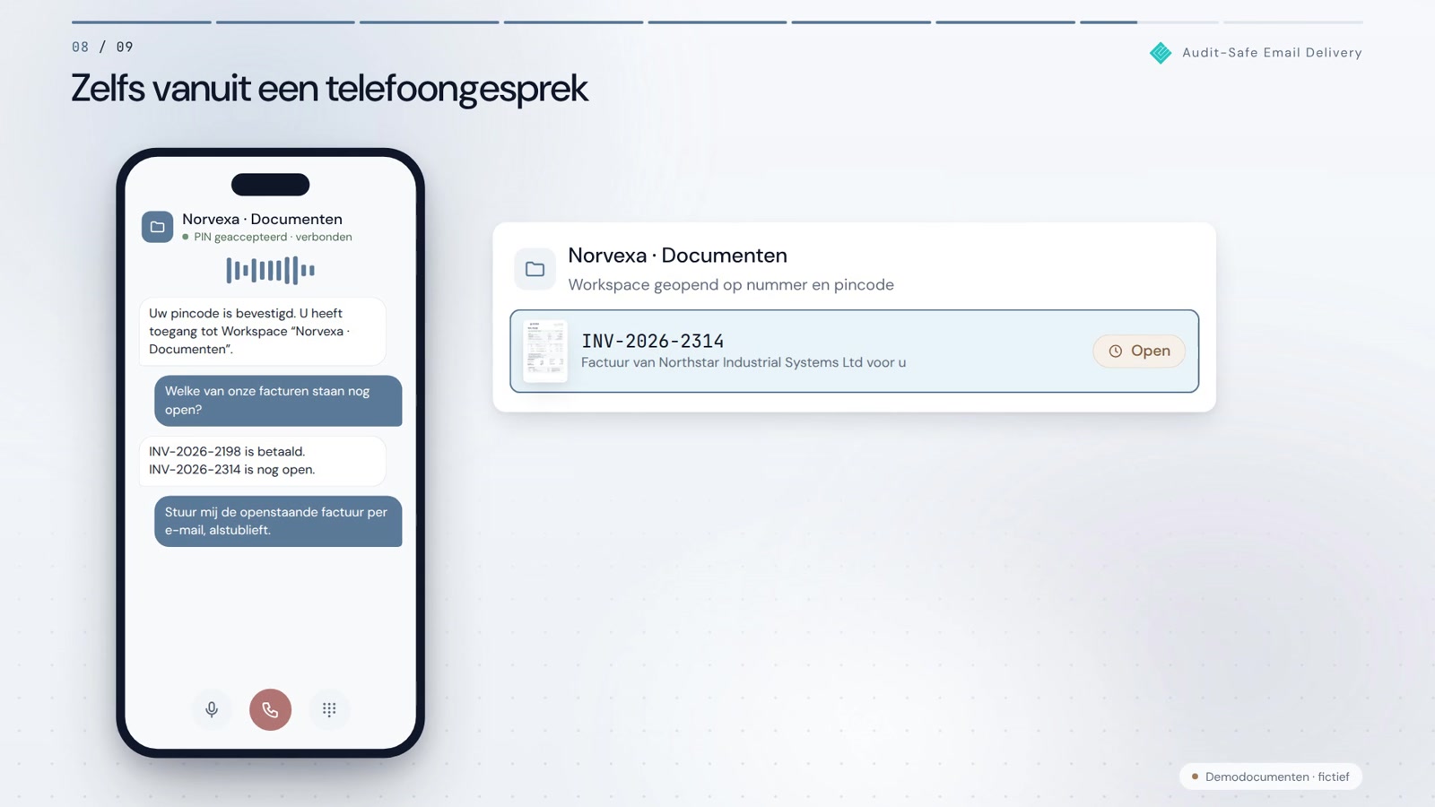 Audit-seker e-mailverstuur