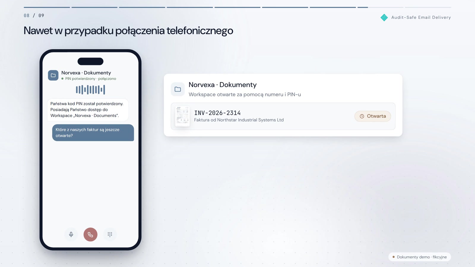Dostawa e-maili bezpieczna pod względem audytu