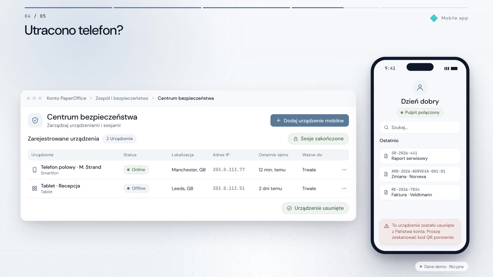 Mobile App