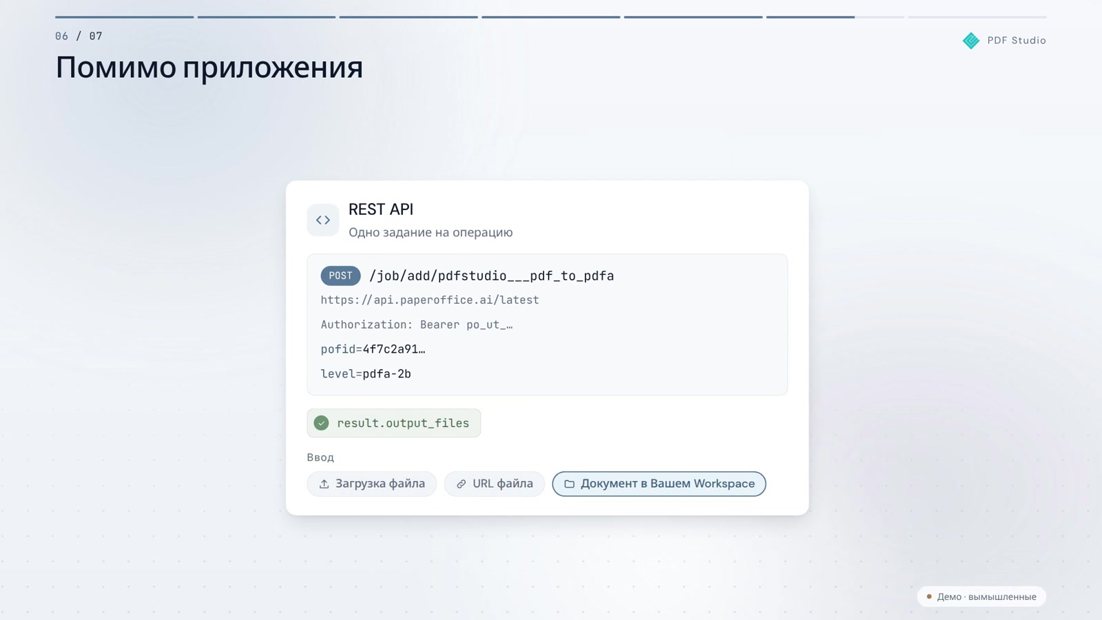 Создание, редактирование, доставка