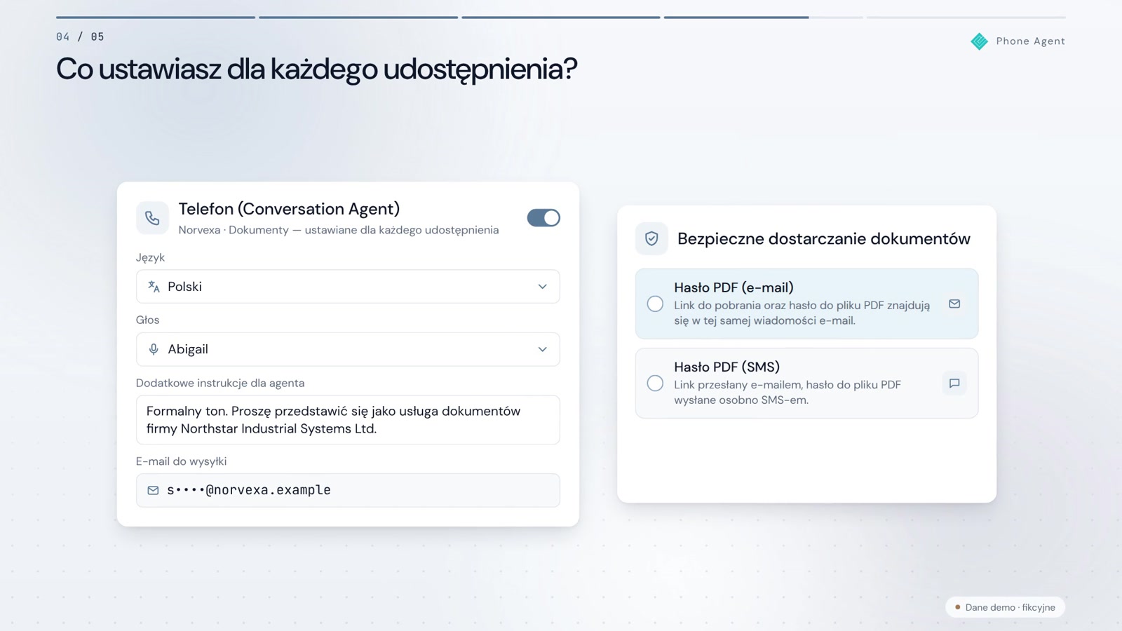 DMS przez telefon