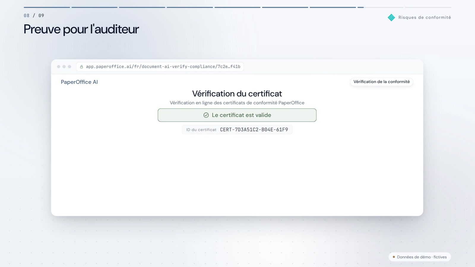 L'audit pose la question. Le journal répond.