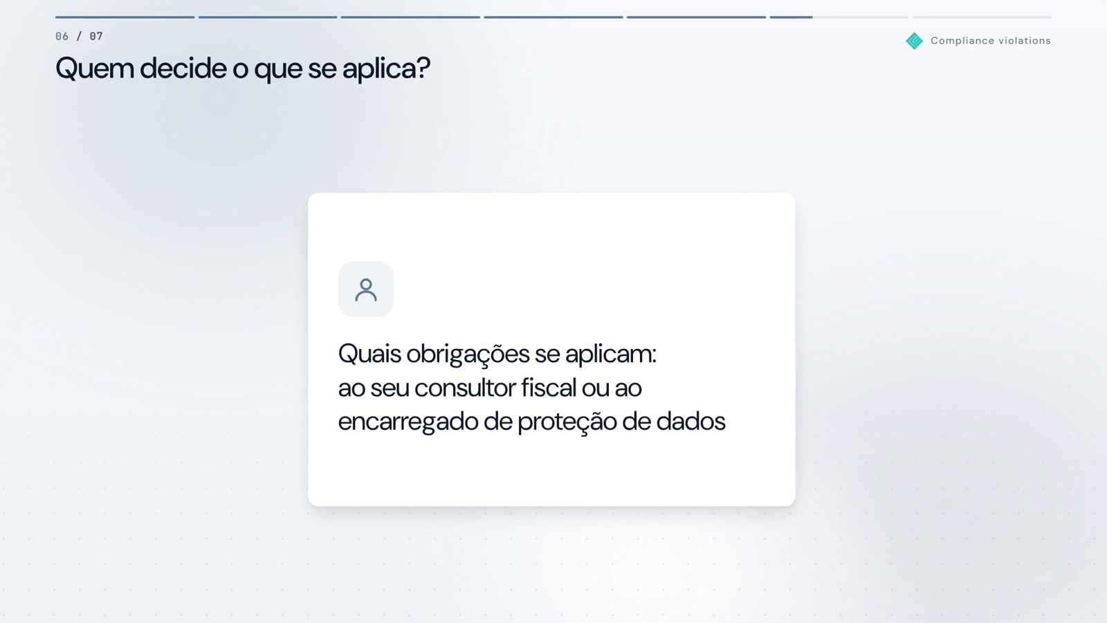 Todos conhecem as regras. Manter é o desafio do dia a dia.