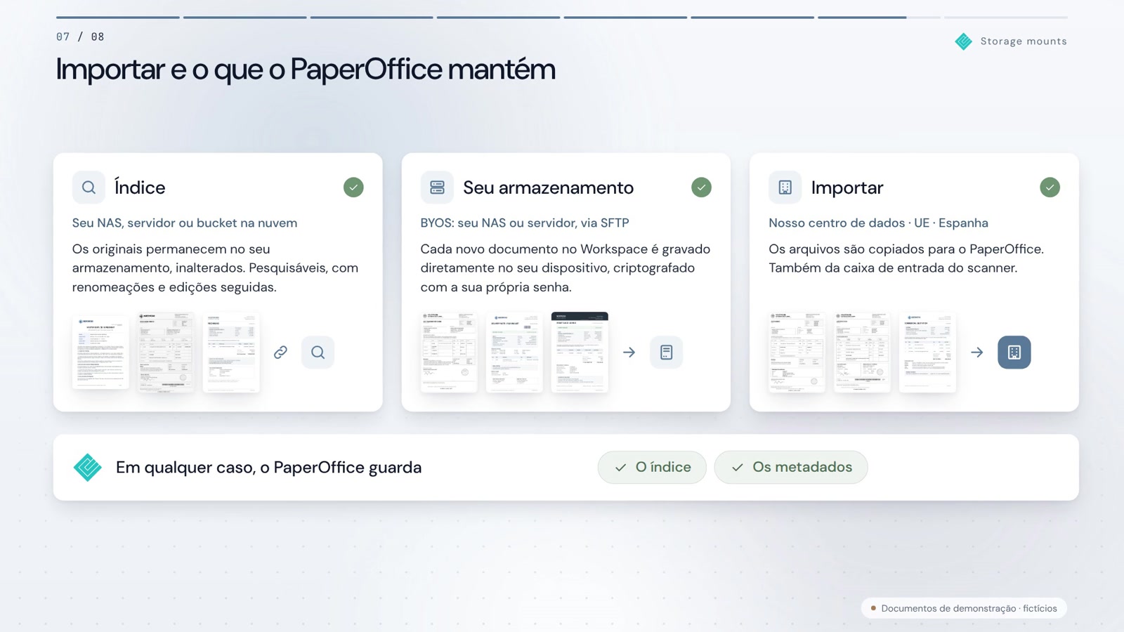 Armazenamento próprio